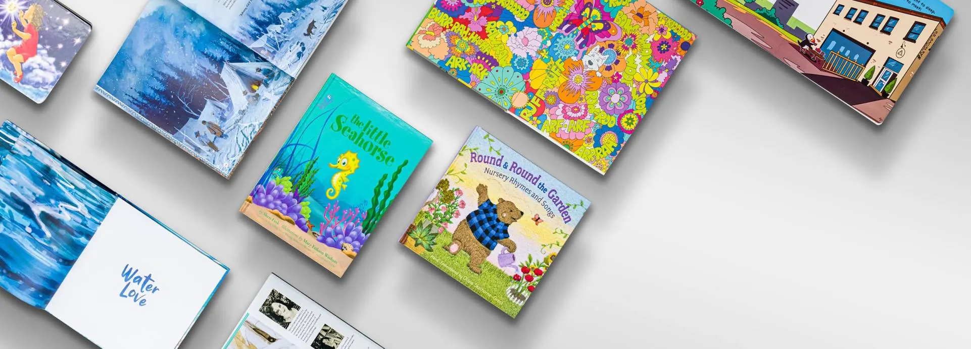 Children's books print examples