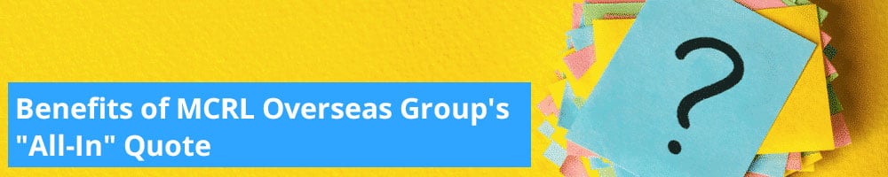 MCRL Overseas Group’s All-Inclusive Printing Quotes: Transparent, Comprehensive, and Reliable