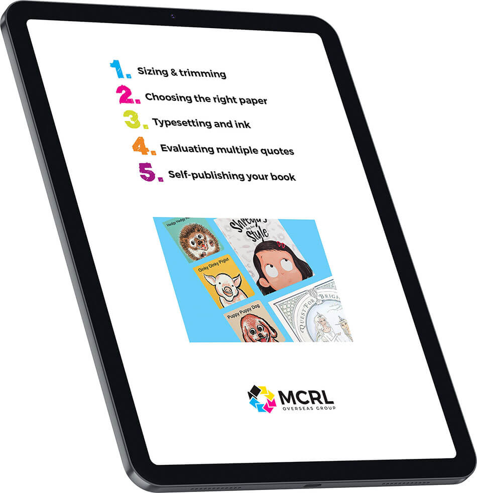 Sizing & trimming; Choosing the right paper; Typesetting and ink; Evaluating multiple quotes; Self-publishing your book