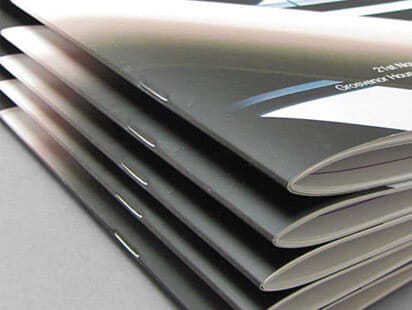 Saddle Stitched Binding