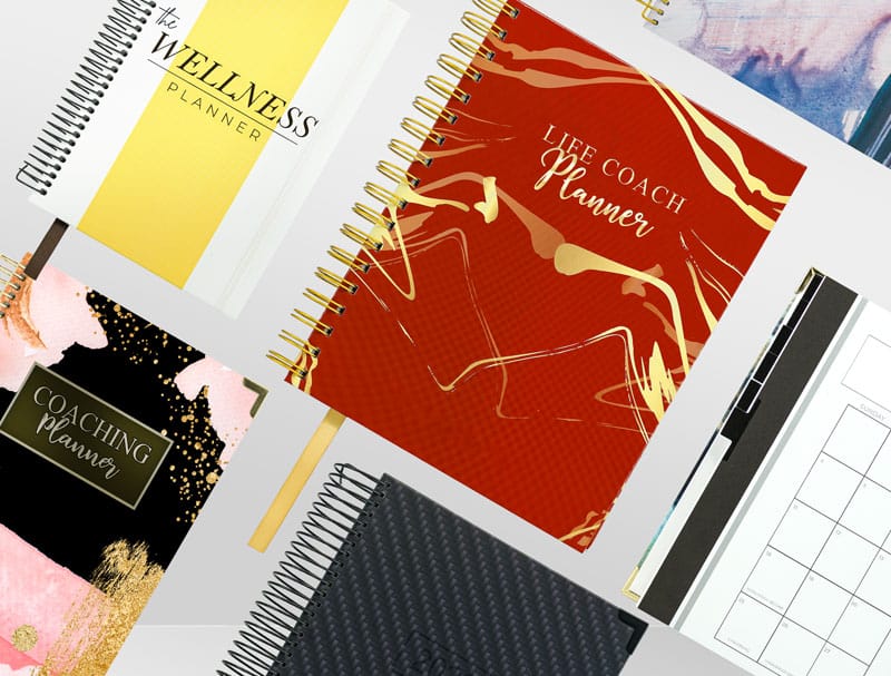 Collage of planners