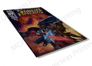 Overseas comic book printing