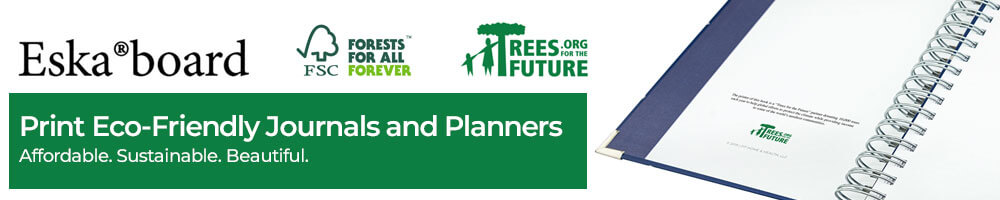 Print Eco-Friendly Journals and Planners
