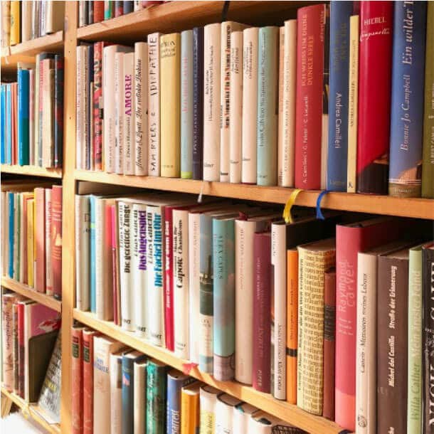 books in library
