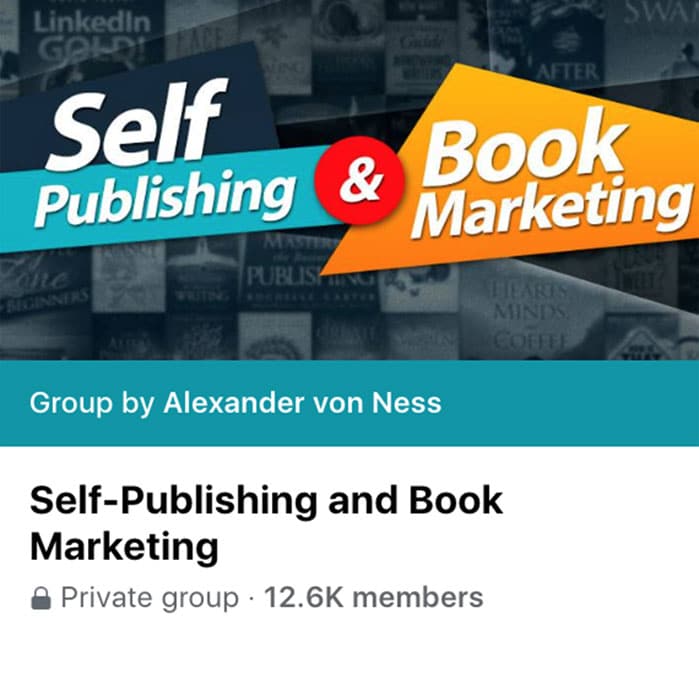 Self-Publishing and Book Marketing Facebook Group