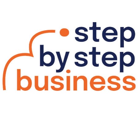 step by step business logo