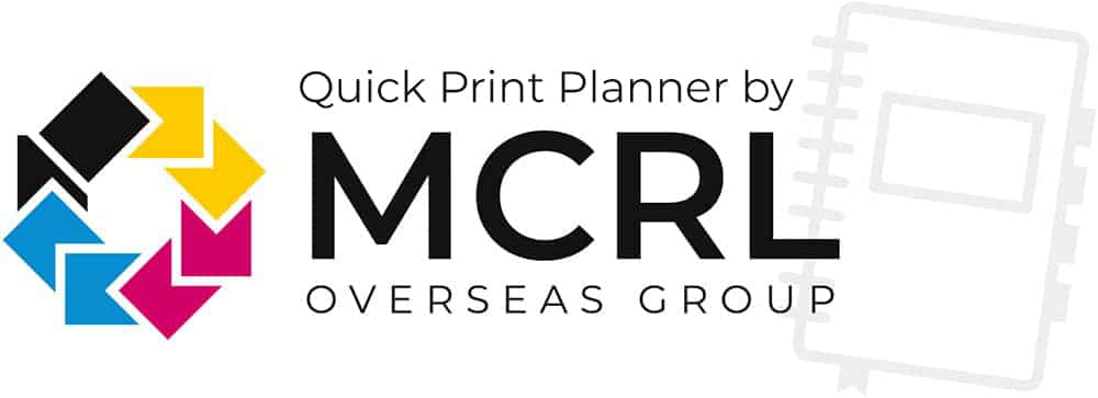 Quick Print Planner by MCRL Overseas Group