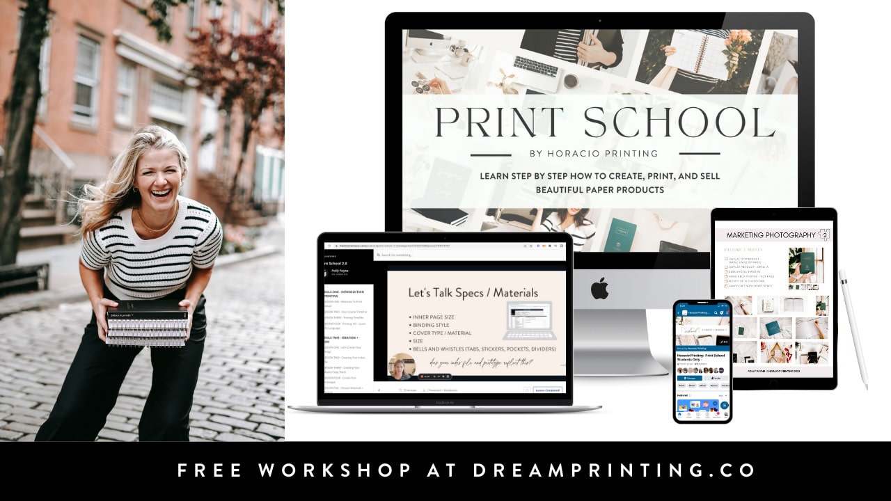 Free workshop at dreamprinting.co
